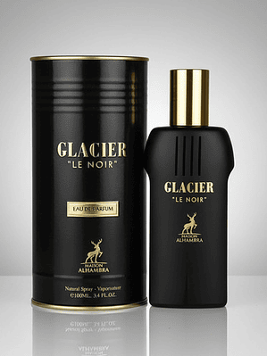 Perfume Árabe Glacier Le Noir By Maison Alhambra Edp 100ml Hombre