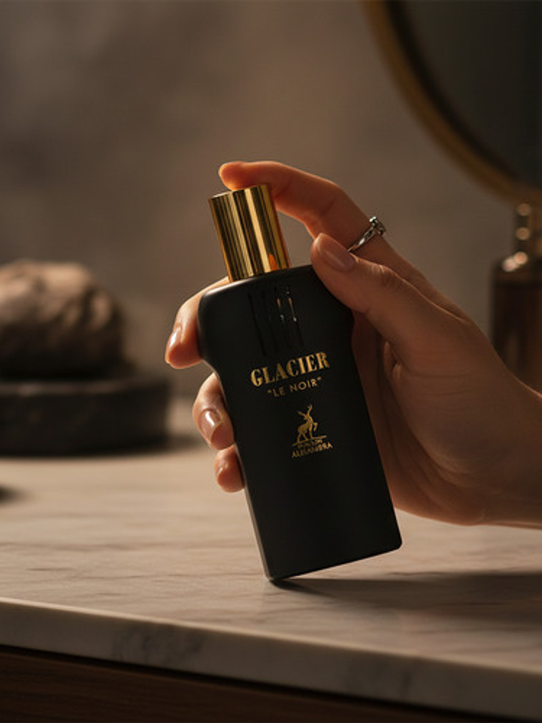 Perfume Árabe Glacier Le Noir By Maison Alhambra Edp 100ml Hombre 4