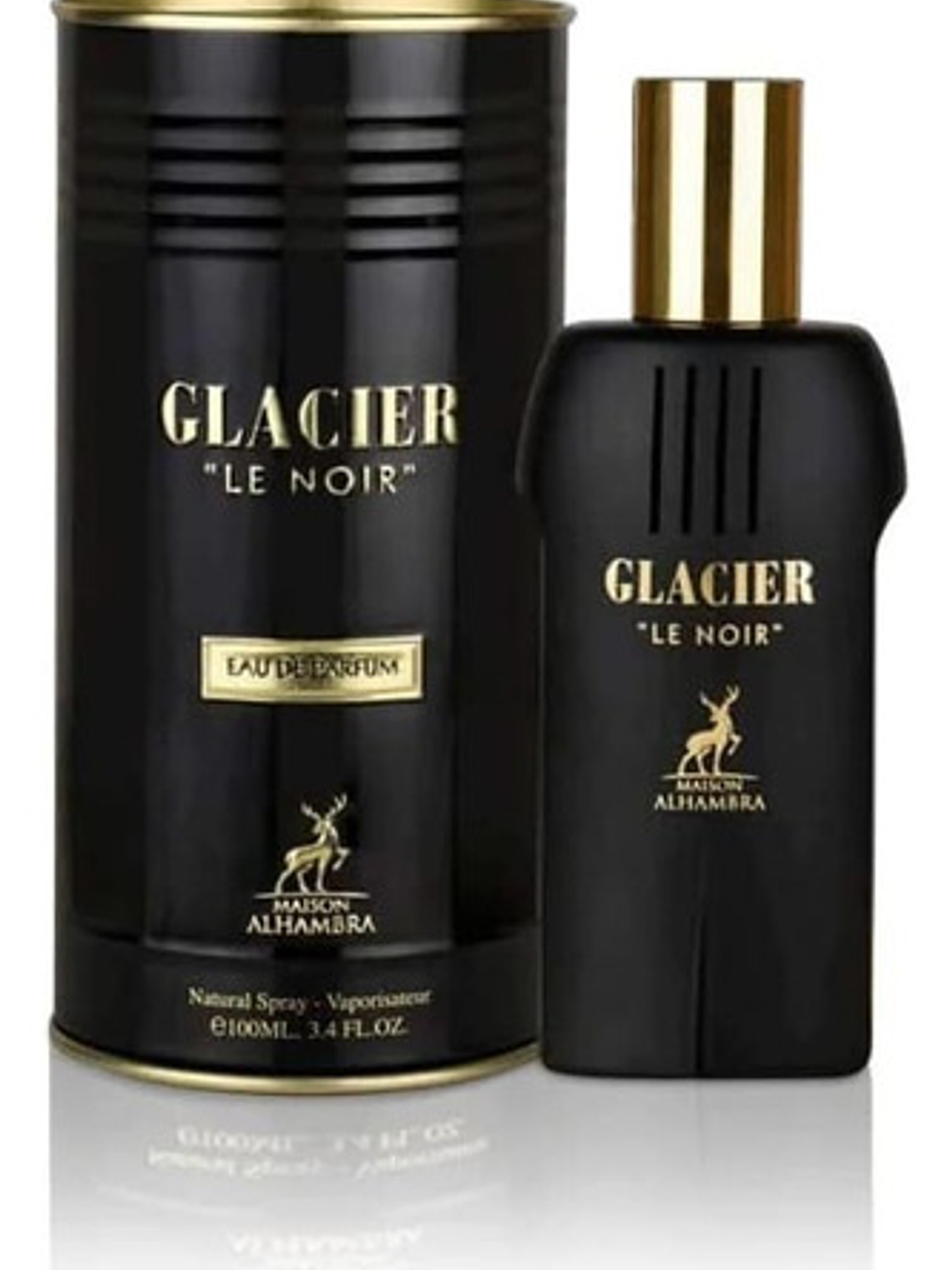 Perfume Árabe Glacier Le Noir By Maison Alhambra Edp 100ml Hombre 1