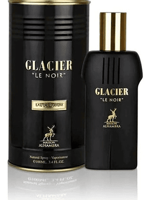Perfume Árabe Glacier Le Noir By Maison Alhambra Edp 100ml Hombre