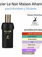 Perfume Árabe Glacier Le Noir By Maison Alhambra Edp 100ml Hombre - thumbnail 2