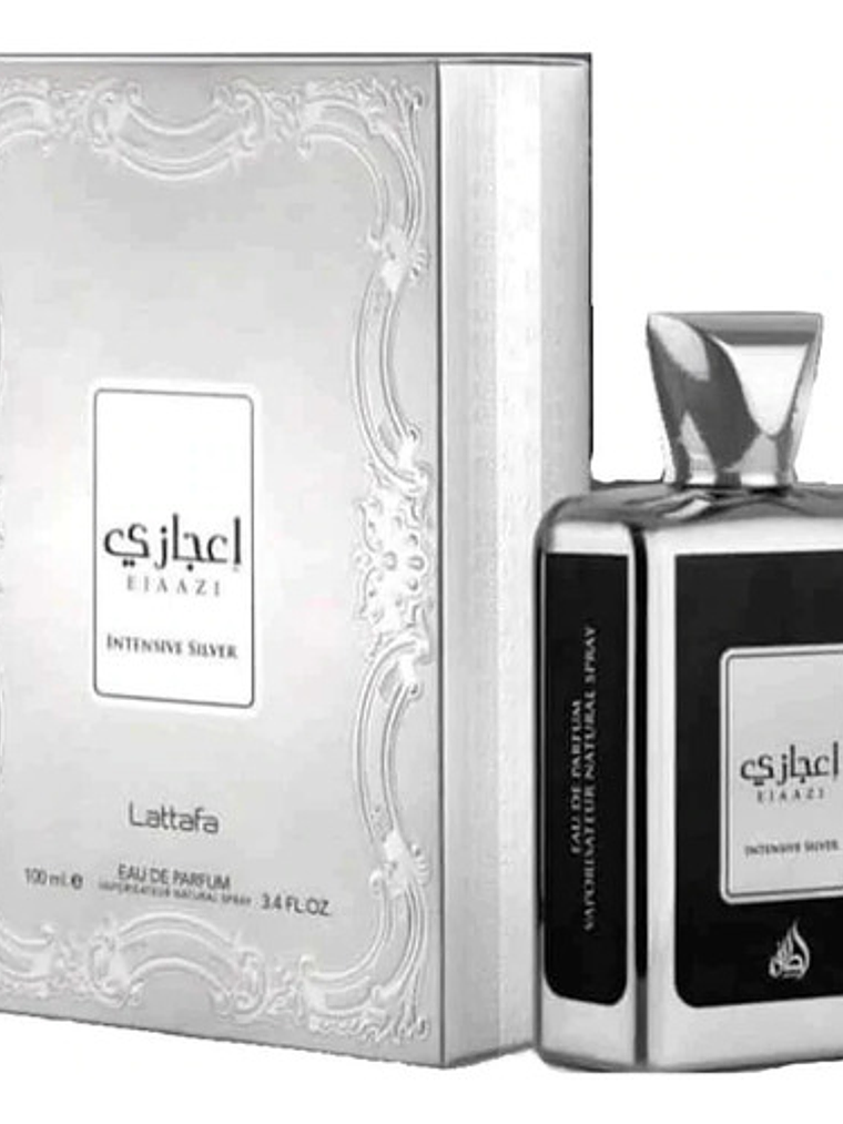 Lattafa Ejaazi Intense Silver Edp 100 Ml Unisex Original 1