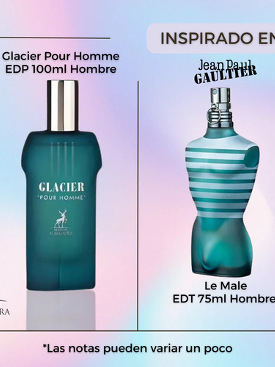 Maison Alhambra Glacier Pour Homme Edp 100ml Hombre Original 2
