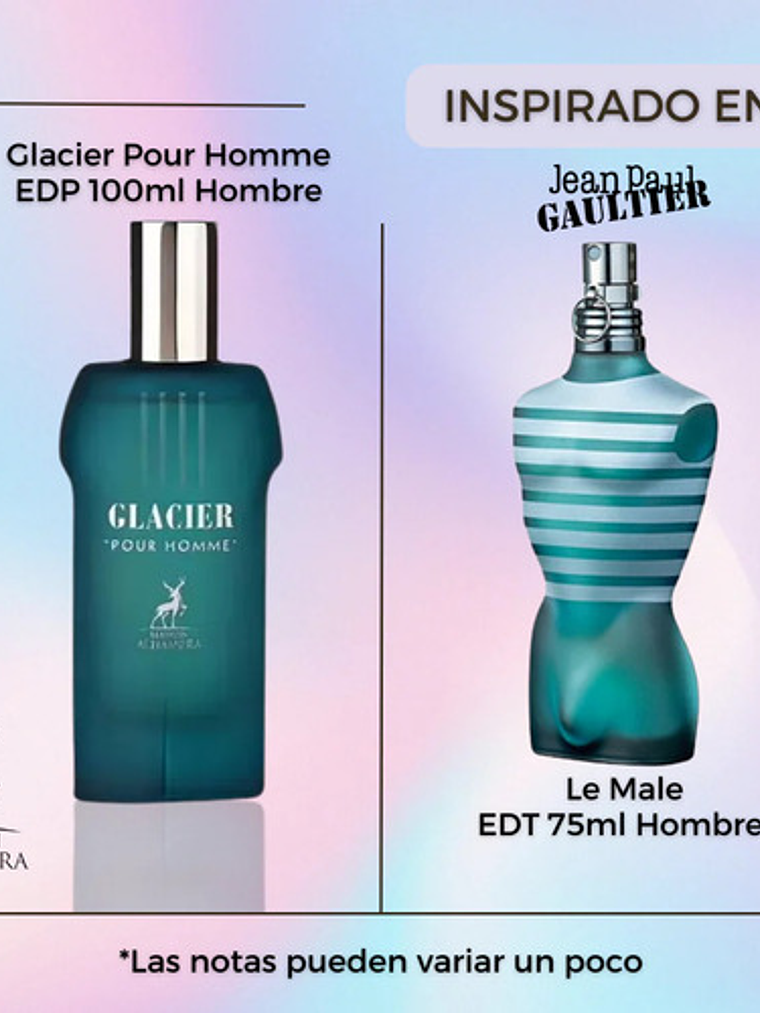 Maison Alhambra Glacier Pour Homme Edp 100ml Hombre Original 2