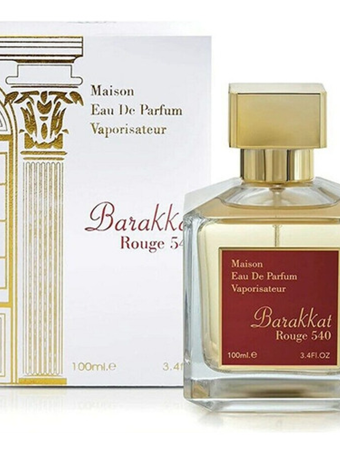 Perfume Fragrance World Barakkat Rouge 540 Maison 100ml Unisex 2