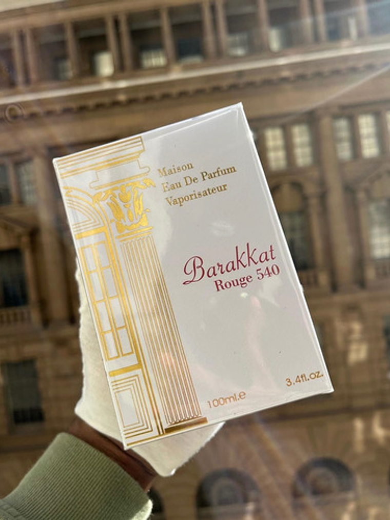 Perfume Fragrance World Barakkat Rouge 540 Maison 100ml Unisex 6
