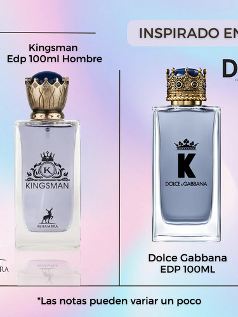 Maison Alhambra Kingsman 100ml Edp Perfume Hombre Original 2