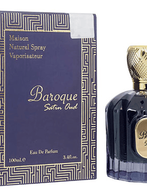 Alhambra Baroque Satin Oud For Men 100ml Edp