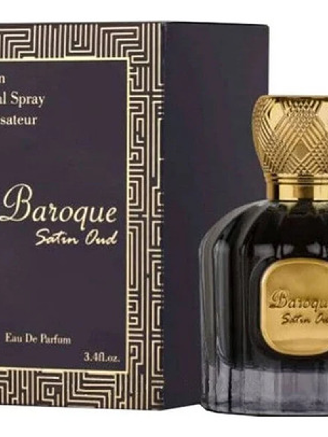 Alhambra Baroque Satin Oud For Men 100ml Edp 4