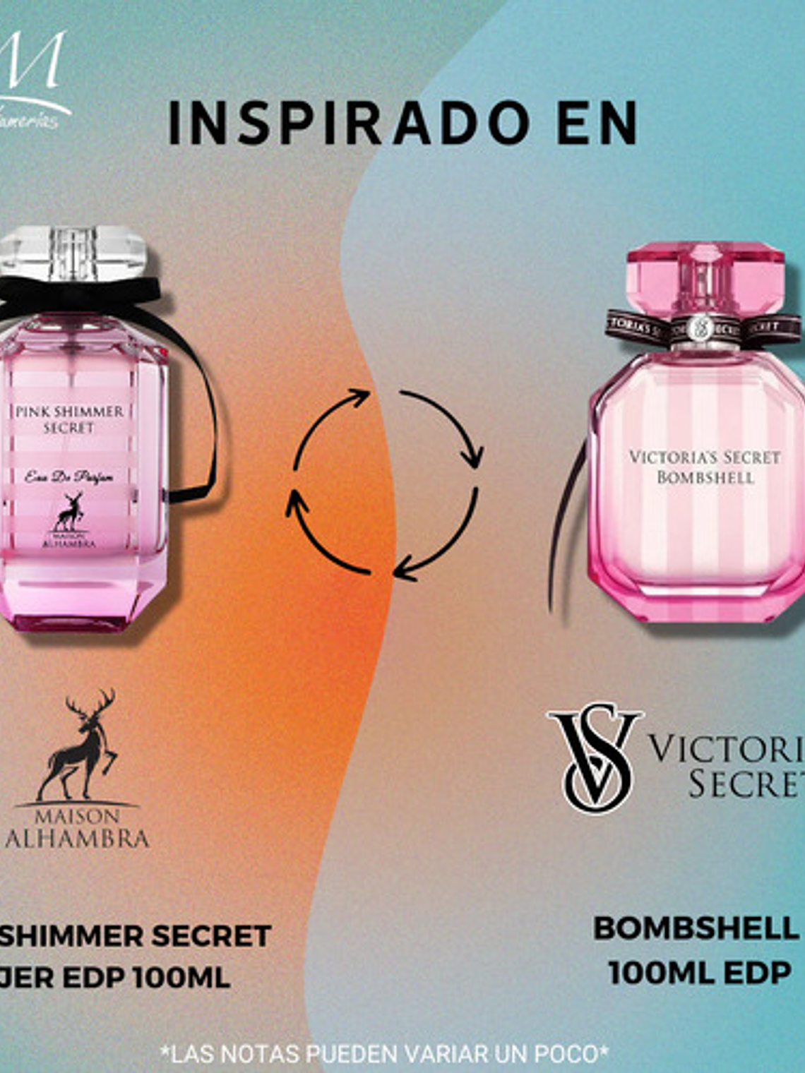 Maison Alhambra Pink Shimmer Secret Edp 100 Ml 2