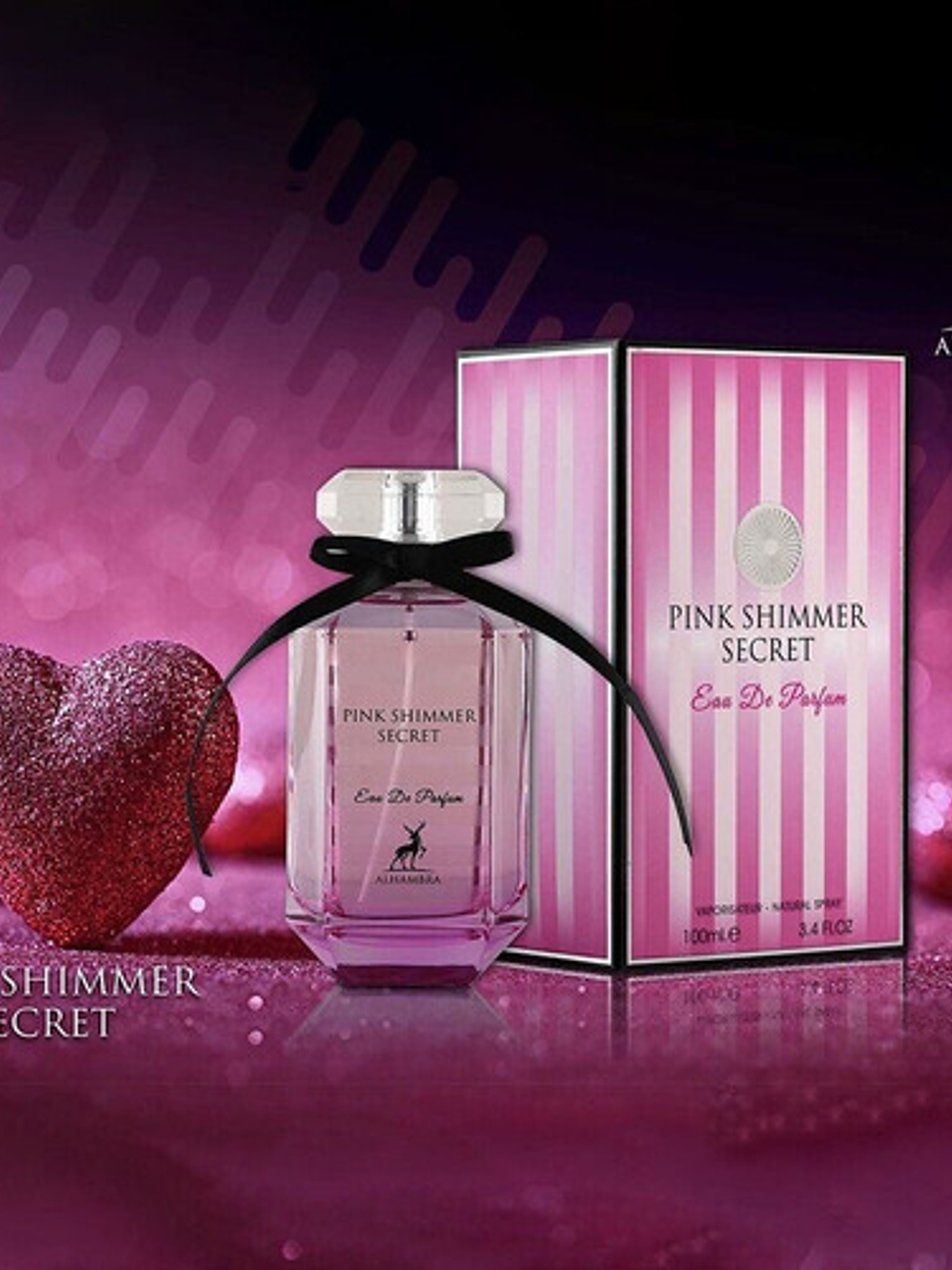 Maison Alhambra Pink Shimmer Secret Edp 100 Ml 3