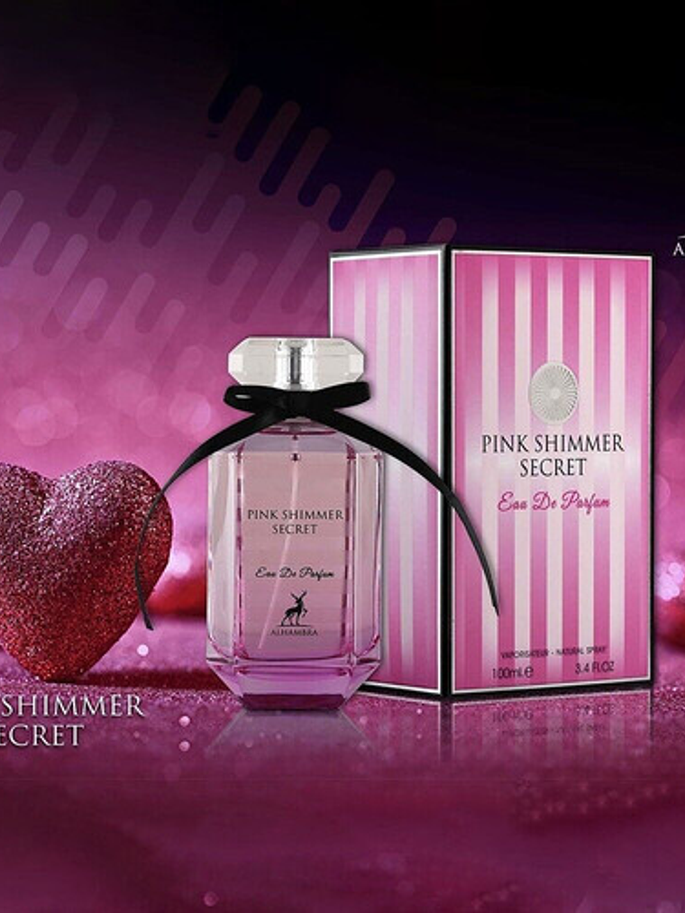 Maison Alhambra Pink Shimmer Secret Edp 100 Ml 3