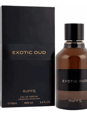 Exotic Oud 100 ml Edp Riiffs hombre perfume original