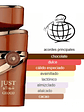 Perfume Fragrance World Just Choco Edp 100 Ml Unisex - Miniatura 3