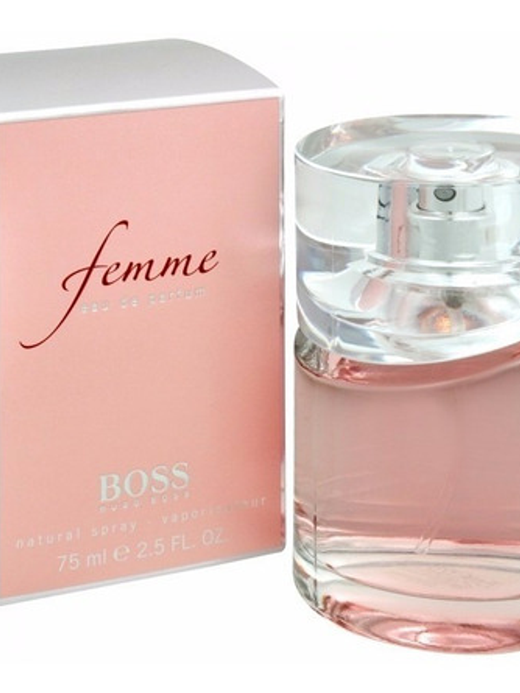 Perfume Boss Femme Edp 75ml Mujer Original 3