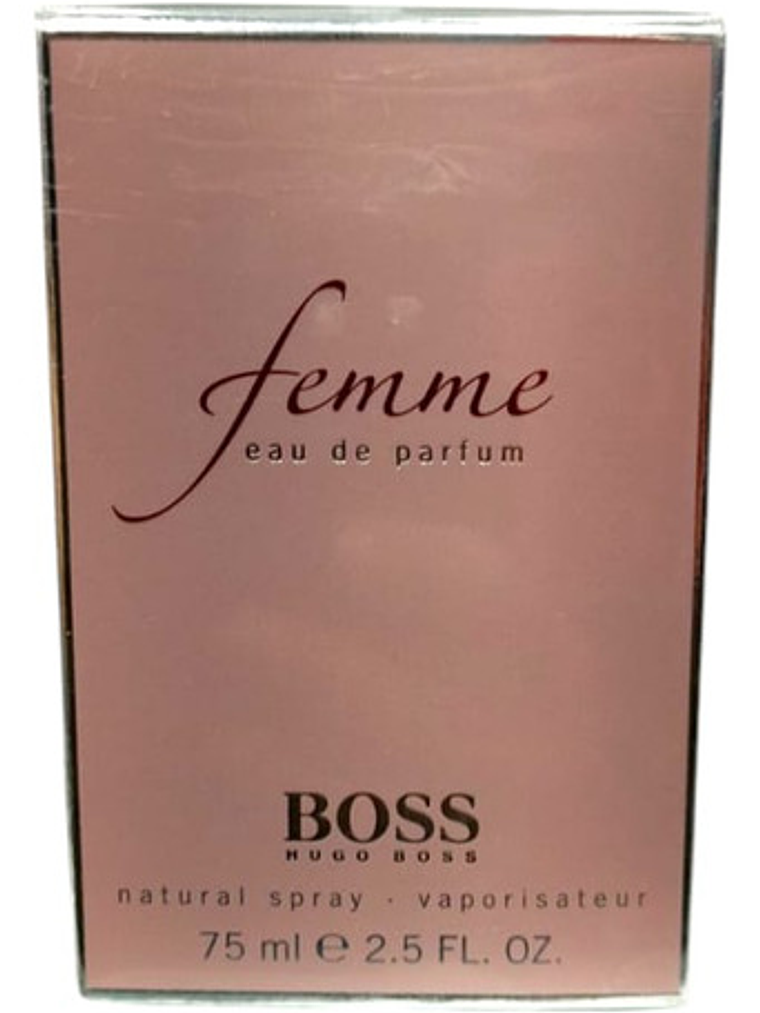 Perfume Boss Femme Edp 75ml Mujer Original 7