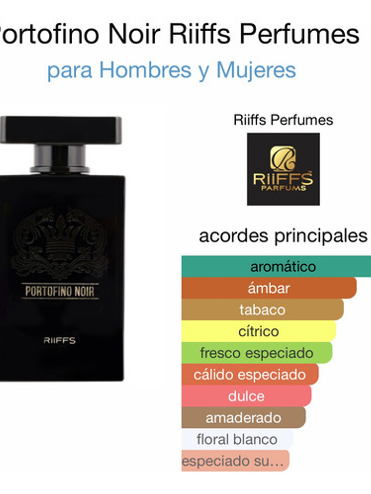 Riiffs Portofino Noir Edp100ml Hombre 2