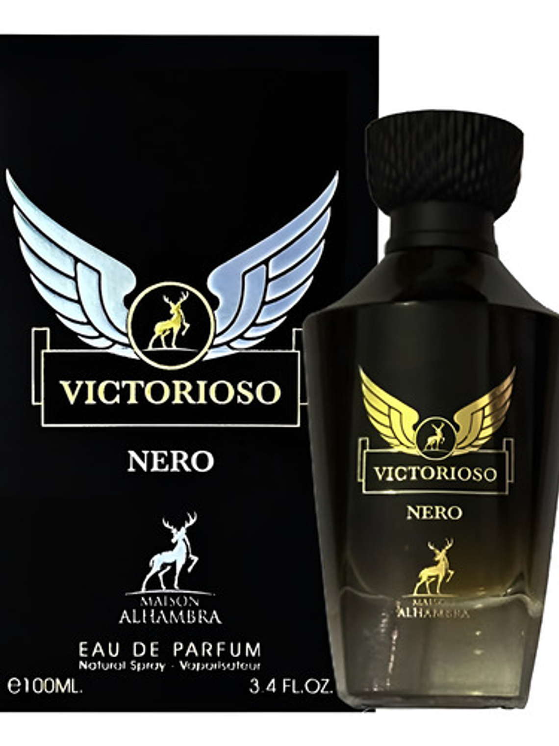 Victorioso Nero Maison Alhambra Edp 100ml Perfume Original 1