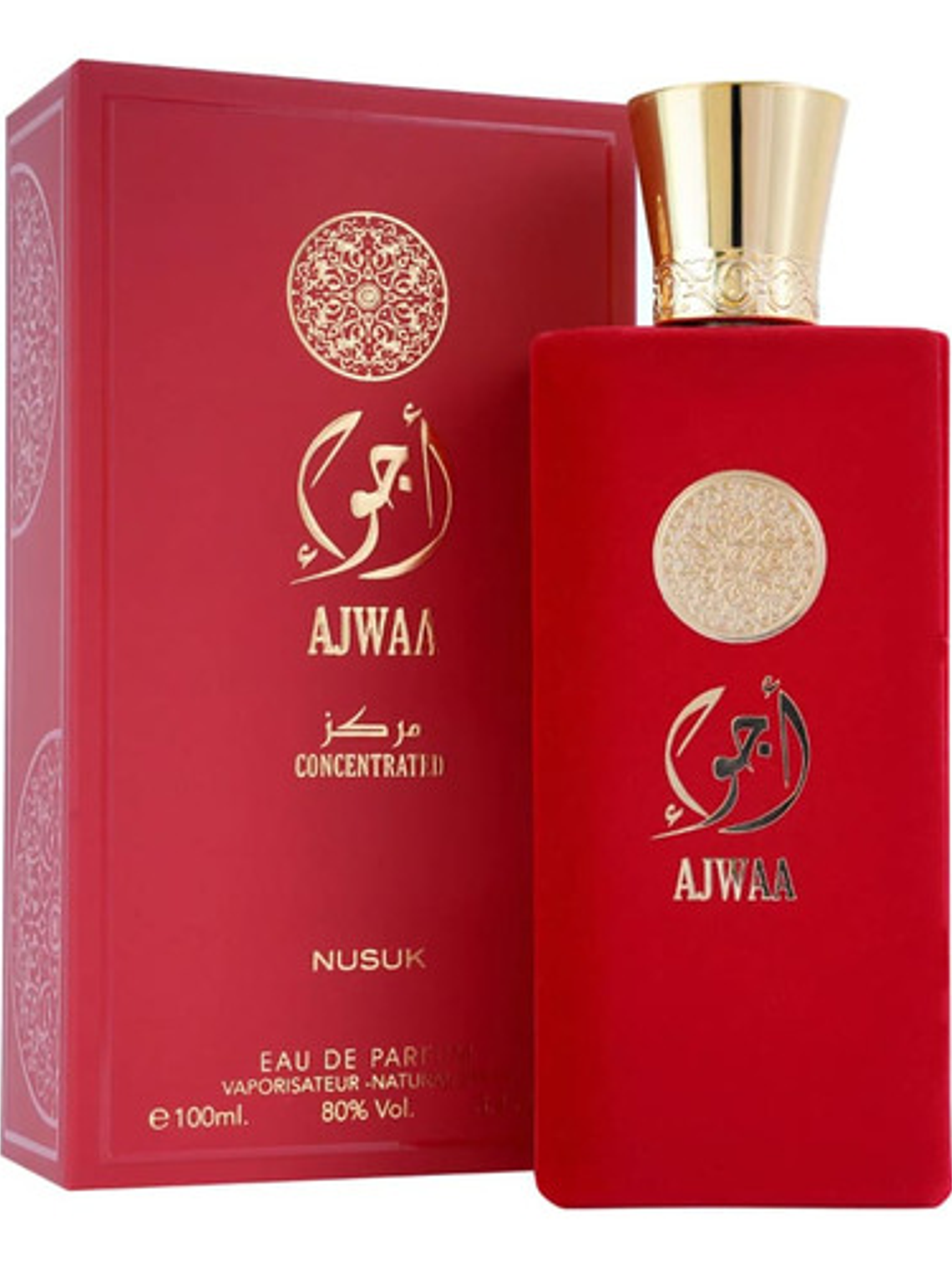 Perfume Ajwaa Concentred Nusuk Edp 100 Ml Mujer Original 4