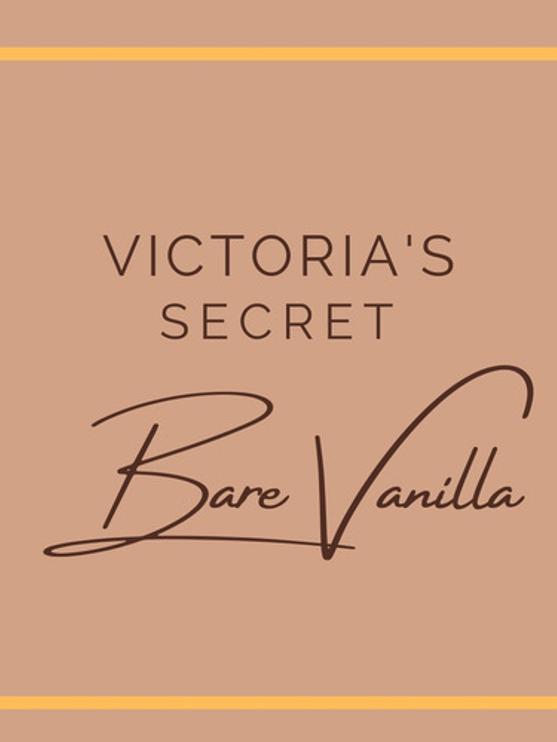 Victoria's Secret Bare Vanilla Body Mist 250 Ml Perfume 11