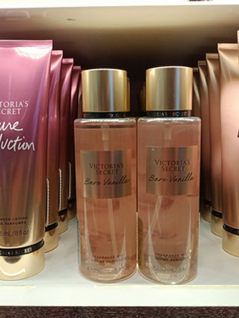 Victoria's Secret Bare Vanilla Body Mist 250 Ml Perfume 12