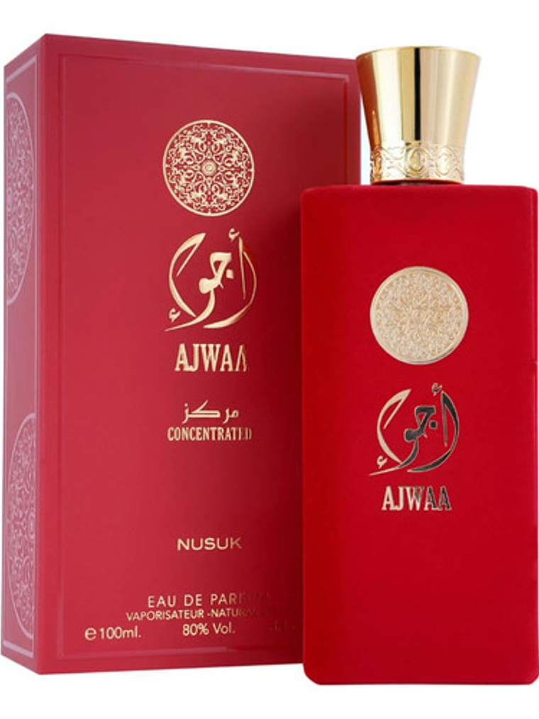 Perfume Ajwaa Concentred Nusuk Edp 100 Ml Mujer Original 4