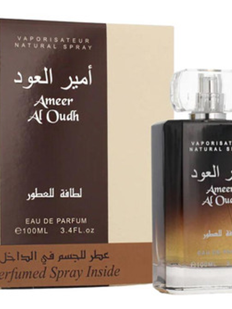 Fragancia Lattafa Ameer Al Oudh Eau De Parfum 100ml Unisex 1