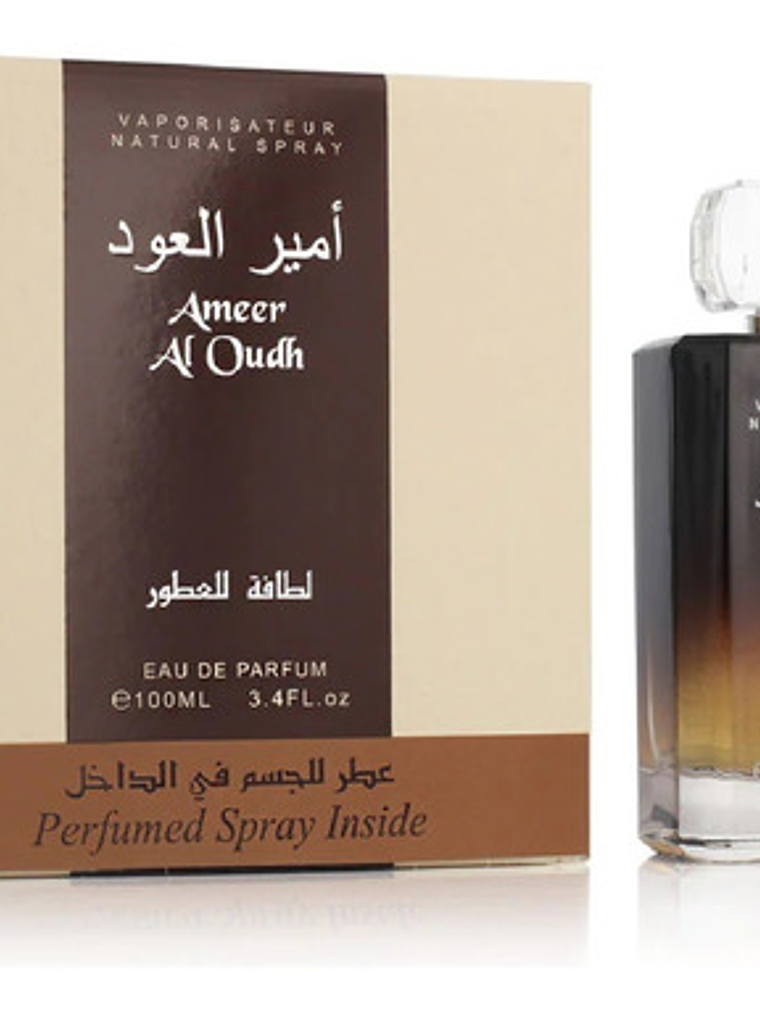 Fragancia Lattafa Ameer Al Oudh Eau De Parfum 100ml Unisex 5
