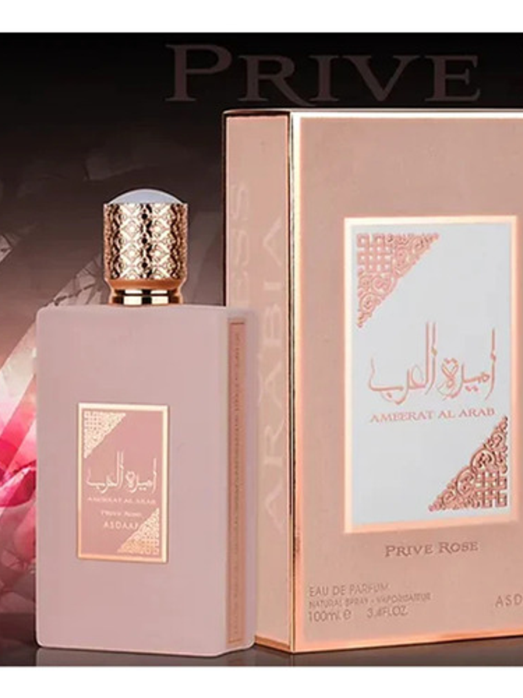 Lattafa Asdaaf Ameerat Al Arab Prive Rose Women 100ml Edp 5