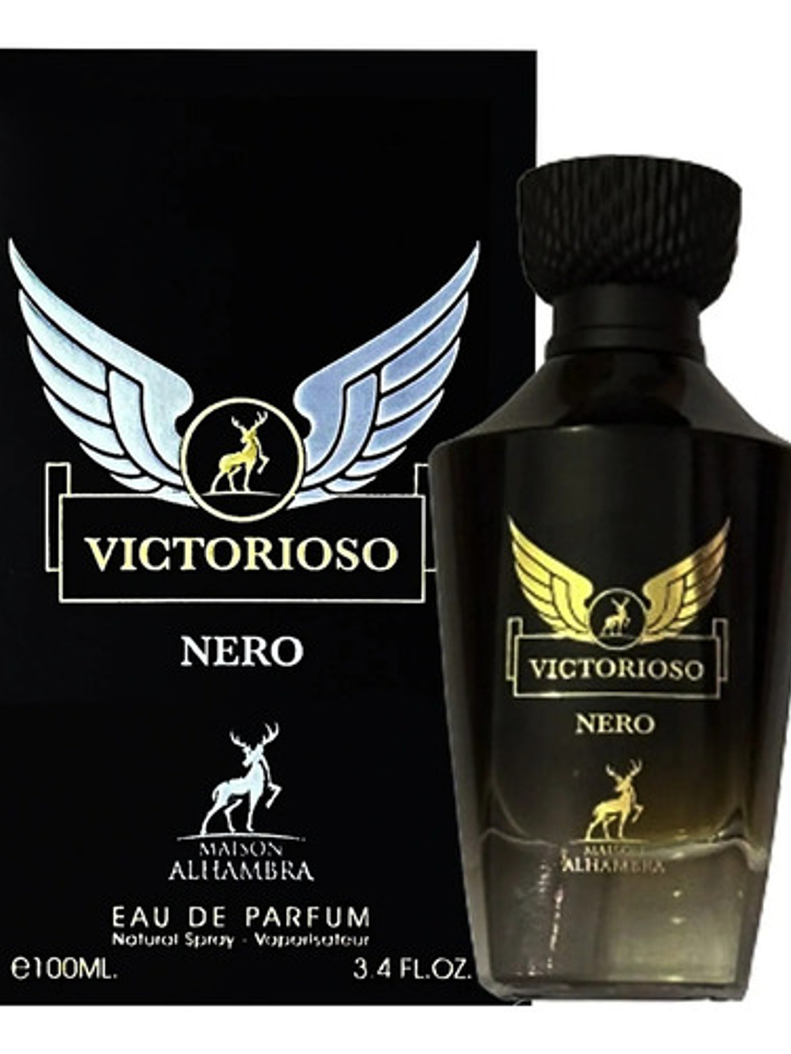 Victorioso Nero Maison Alhambra Edp 100ml Perfume Original 1