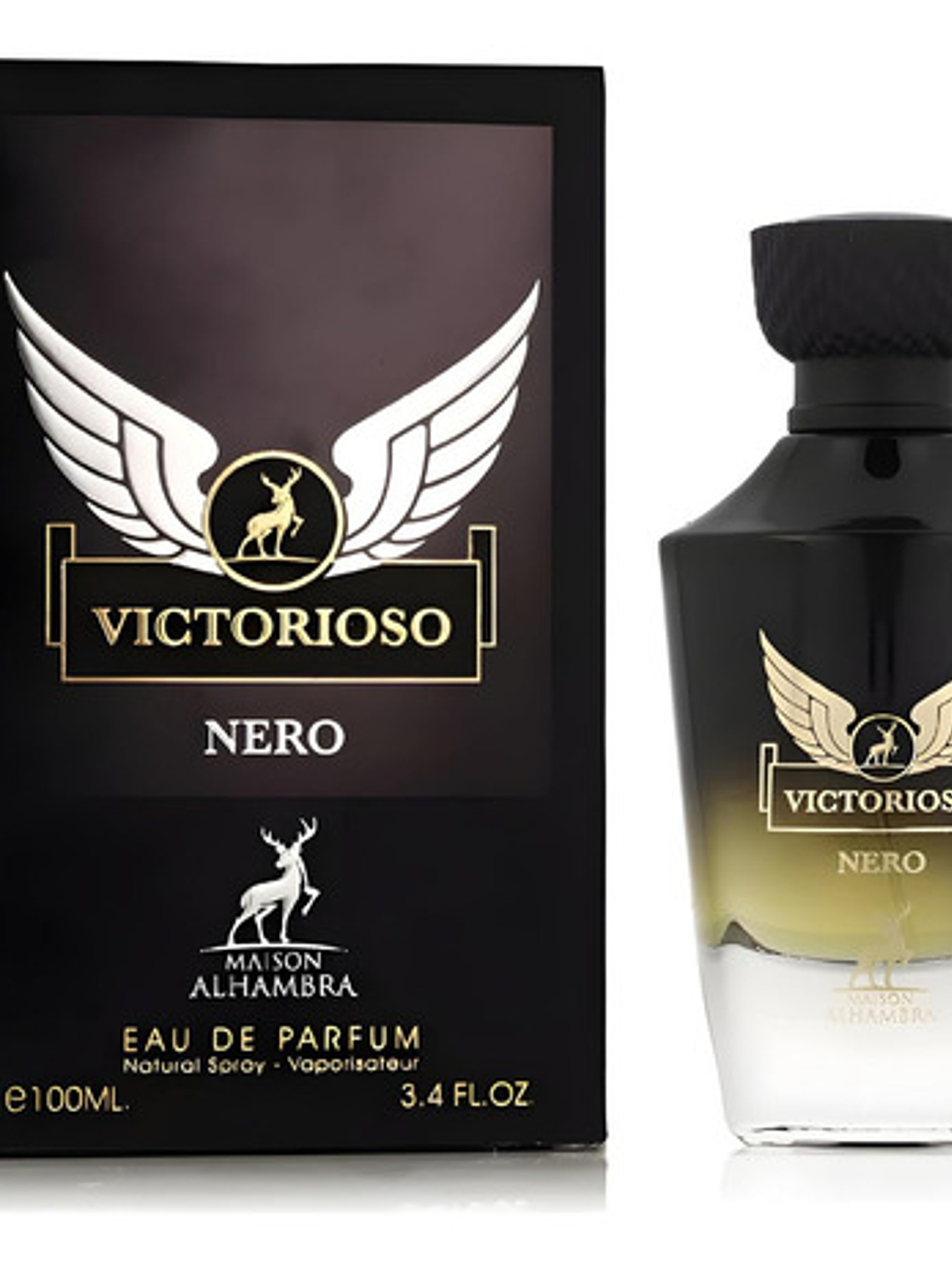 Victorioso Nero Maison Alhambra Edp 100ml Perfume Original 6