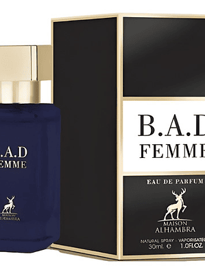 Perfume Dulce Edp Mujer Maison Alhambra Bad Femme 30 Ml