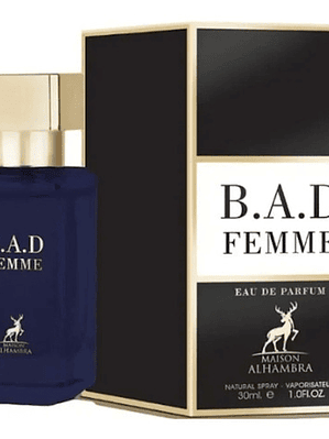 Perfume Dulce Edp Mujer Maison Alhambra Bad Femme 30 Ml