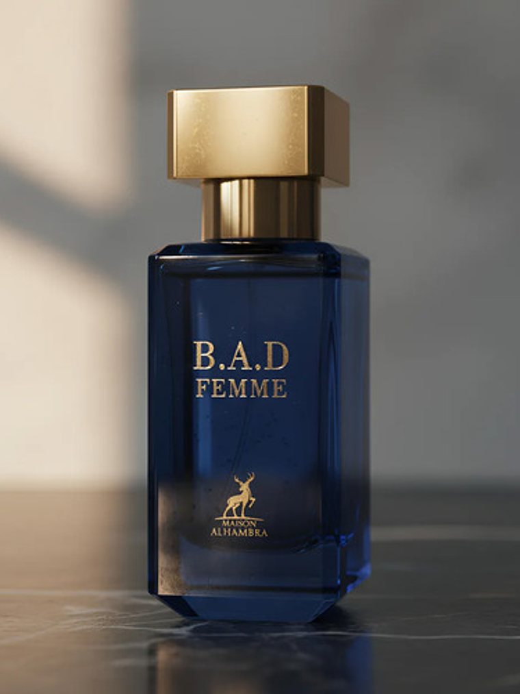 Perfume Dulce Edp Mujer Maison Alhambra Bad Femme 30 Ml 4