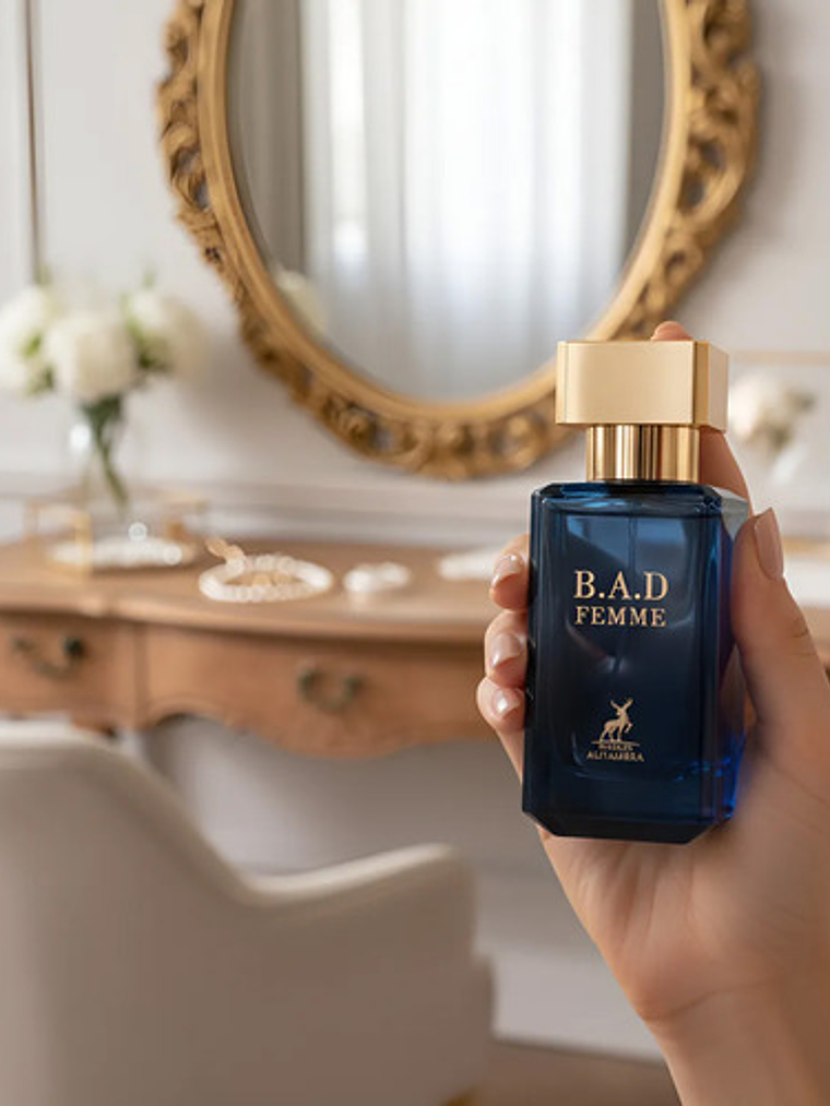 Perfume Dulce Edp Mujer Maison Alhambra Bad Femme 30 Ml 8