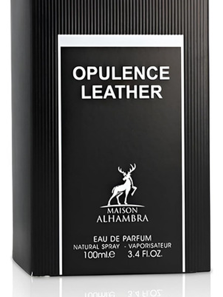 Maison Alhambra Opulence Leather Eau De Parfum Spray Para Hombre 100ml 3