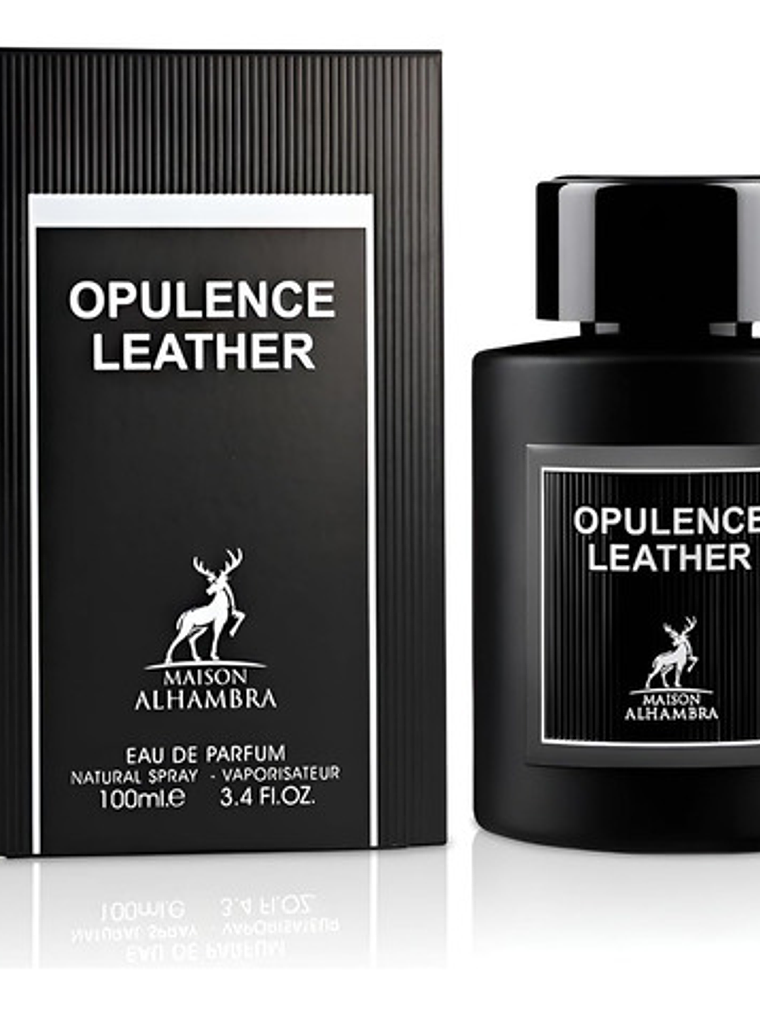 Maison Alhambra Opulence Leather Eau De Parfum Spray Para Hombre 100ml 3