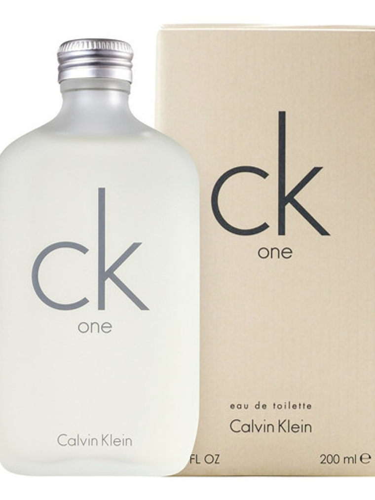 Perfume Calvin Klein Ck One 200 Ml Edt Unisex 4