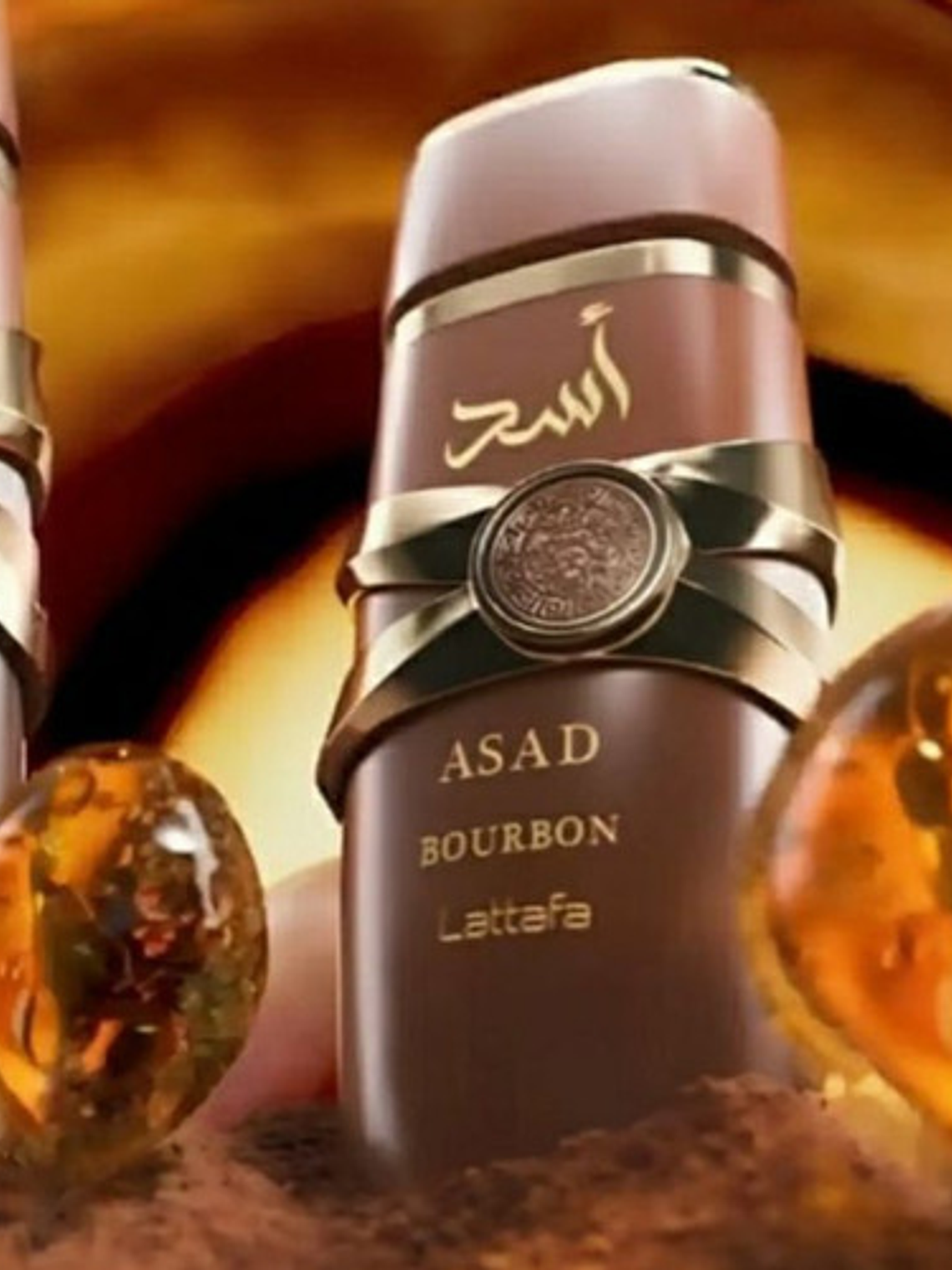 Lattafa Asad Bourbon Eau De Parfum Spray Para Hombre 100 Ml 3