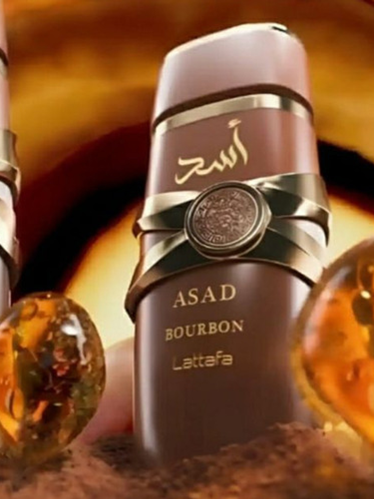 Lattafa Asad Bourbon Eau De Parfum Spray Para Hombre 100 Ml 3