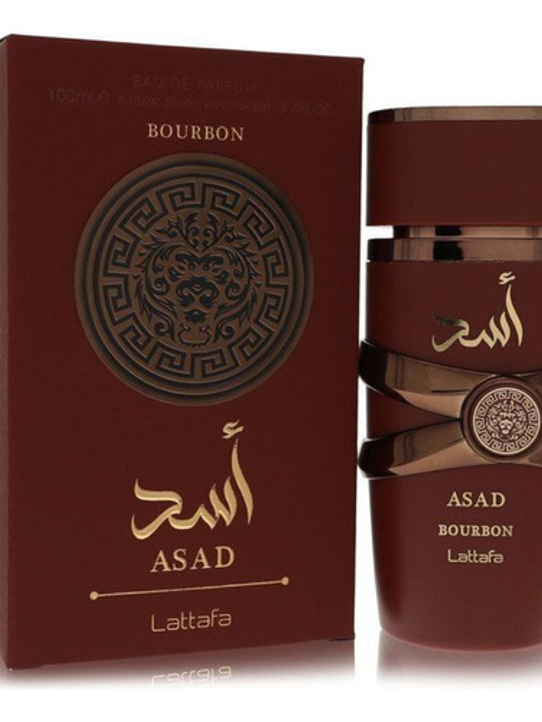 Lattafa Asad Bourbon Eau De Parfum Spray Para Hombre 100 Ml 2