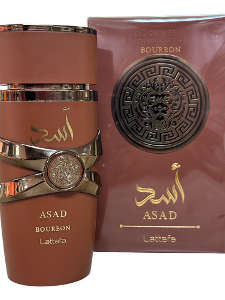 Lattafa Asad Bourbon Eau De Parfum Spray Para Hombre 100 Ml 5