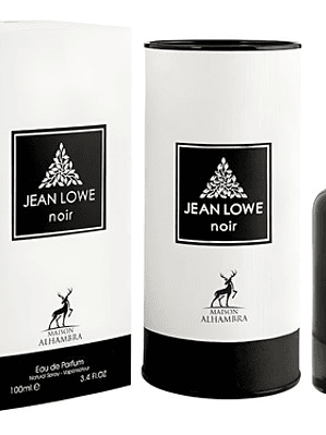 Perfume Jean Lowe Noir 100 Ml Eau De Parfum Maison Alhambra