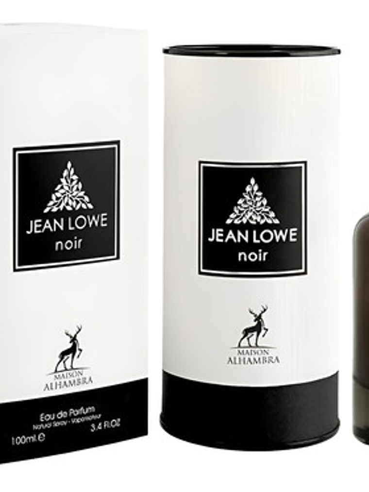 Perfume Jean Lowe Noir 100 Ml Eau De Parfum Maison Alhambra 1
