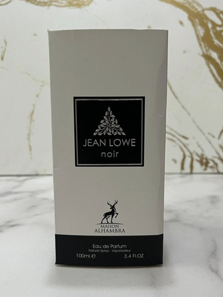 Perfume Jean Lowe Noir 100 Ml Eau De Parfum Maison Alhambra 3