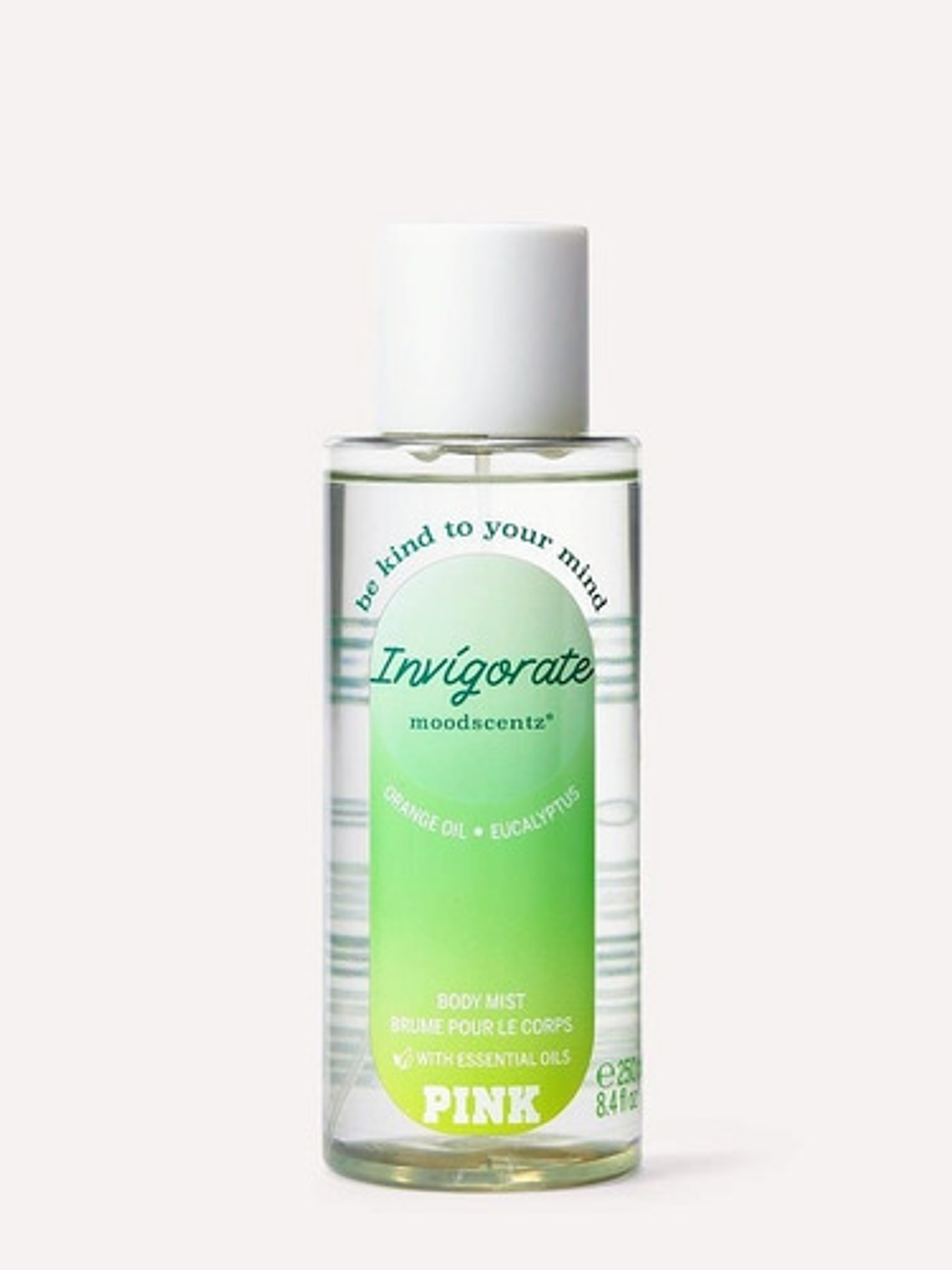 Body Mist Victoria's Secret Pink Moodscentz Invígorate Splash Cítrico 250 Ml 1