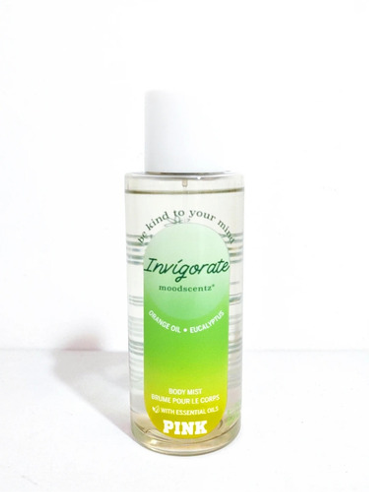 Body Mist Victoria's Secret Pink Moodscentz Invígorate Splash Cítrico 250 Ml 2