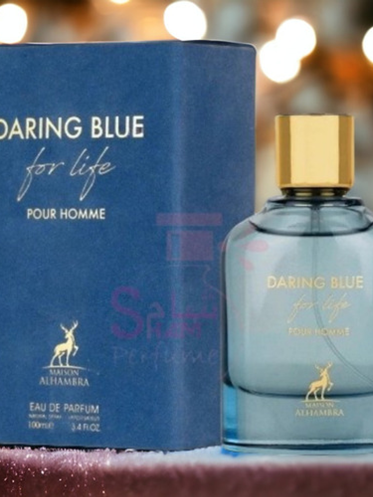 Maison Alhambra Daring Blue For Life Edp 100ml Perfume 4