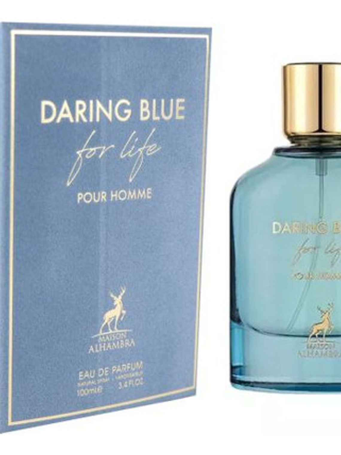 Maison Alhambra Daring Blue For Life Edp 100ml Perfume 5