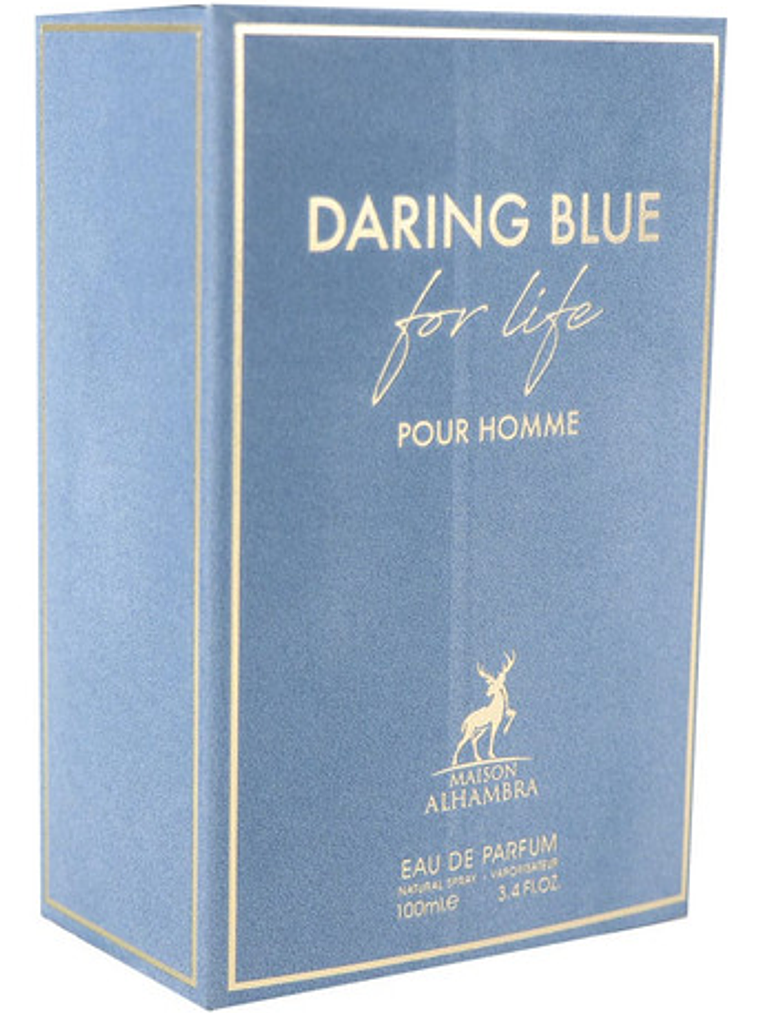 Maison Alhambra Daring Blue For Life Edp 100ml Perfume 8